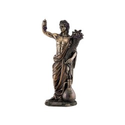 Διόνυσος: Θεός του κρασιού (Αγαλμα Ηλέκτρόλυσης Μπρούτζου & Ρητ΄ινης 16εκ)